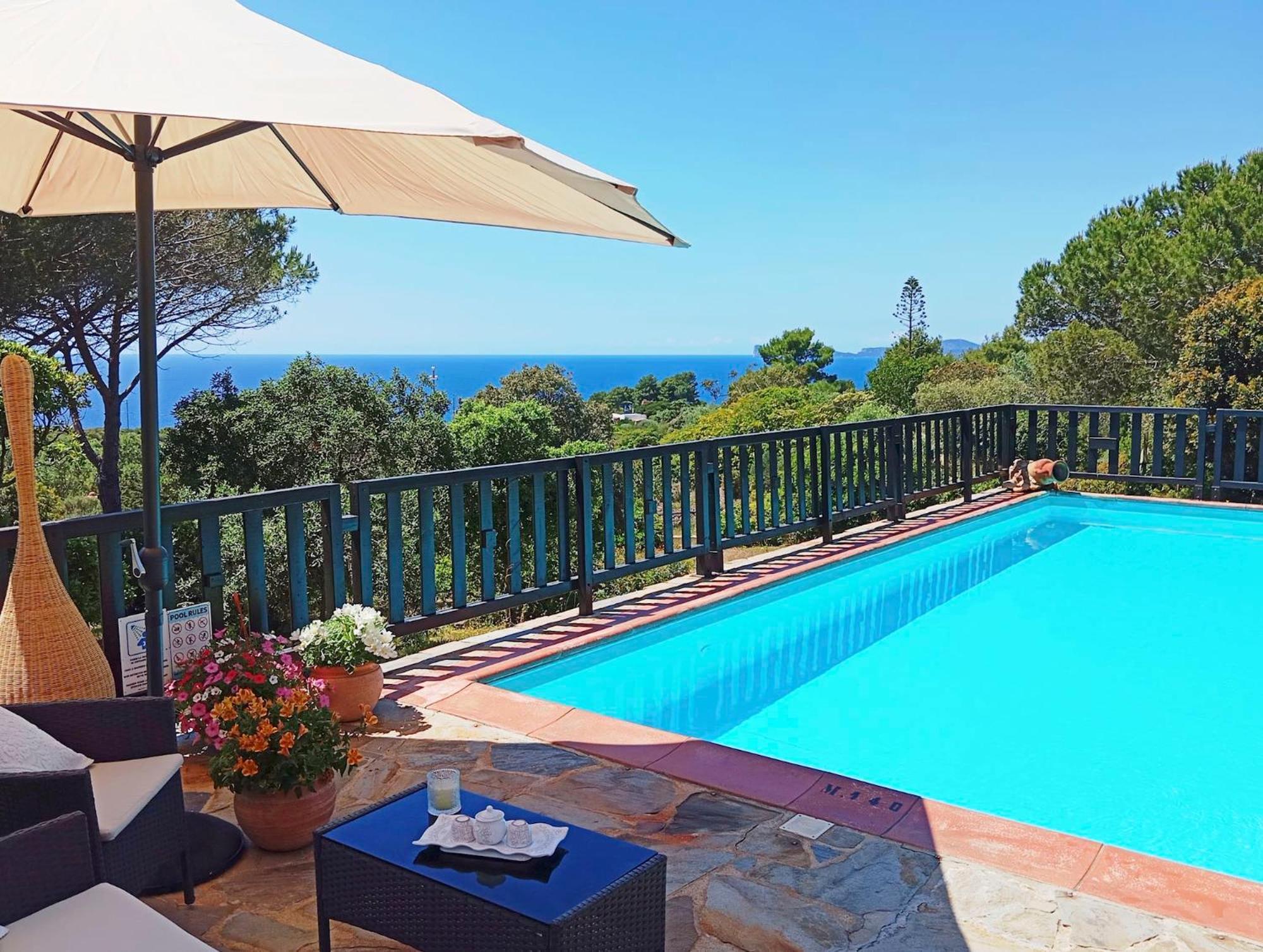 Alghero Villa Barranch With Sea View Swimming Pool For 6 People Экстерьер фото